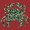 TILE CRABE RED