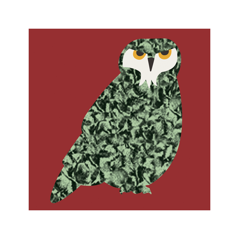 TILE OWL GREEN