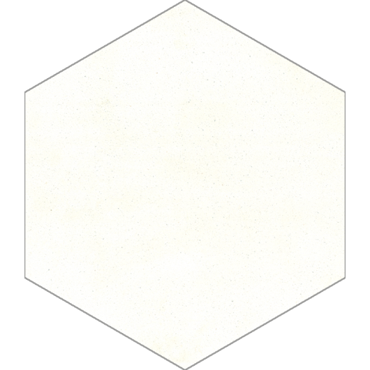 Hexagone S Lait de Chaux Blanc