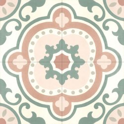 copy of TILE CIRCULAR PATTERN GREEN