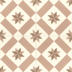 TILE Diagonale Star Beige Écorce