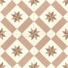 TILE Diagonale Star Beige Écorce