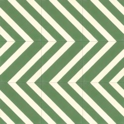 Carreau Zig Vanille & Olivier