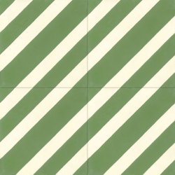 Carreau Zig Vanille & Olivier