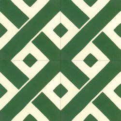 TILE Kros Vanille & Vert Chlorophylle