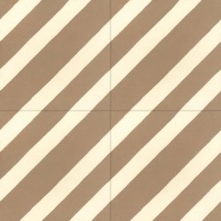 TILE Zig Vanille & Beige Écorce