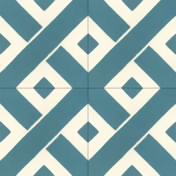 TILE Kros Vanille & Bleu Mistral