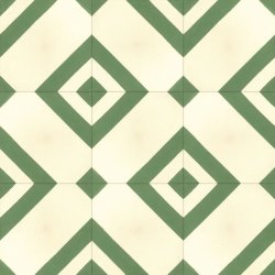 Carreau Zag Vanille & Olivier