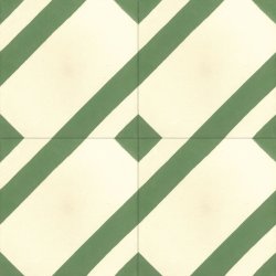Carreau Zag Vanille & Olivier
