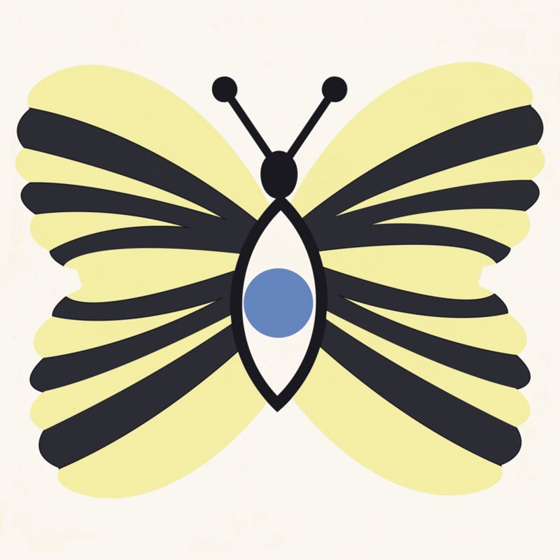 CARREAU LE PAPILLION DE NUIT