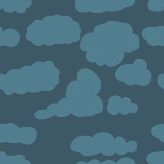 CARREAU LES NUAGES DE NUIT