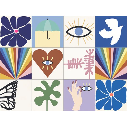 Symbols Picture Book SU.Real Collection by Carocim Design by Marta Pignol