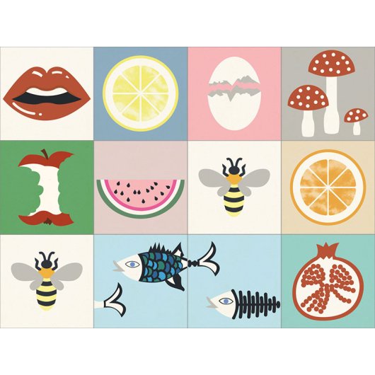 Imagier Saveurs Collection SU.Real de Carocim Design by Marta Pignol