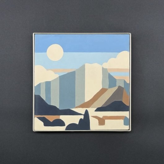 Dessous de plat Cézanne - Sainte-Victoire - Carocim