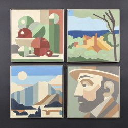 La collection complète dessous de plat Cézanne - Carocim