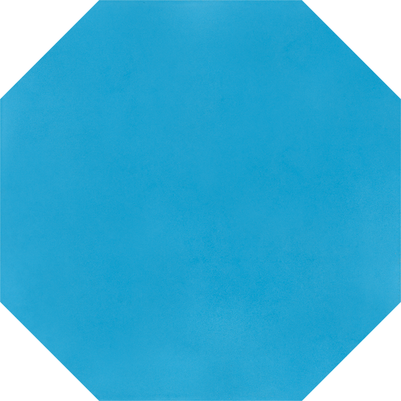 Octogone XL Bleu Clair