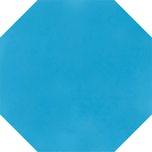 Octogone XL Bleu Clair