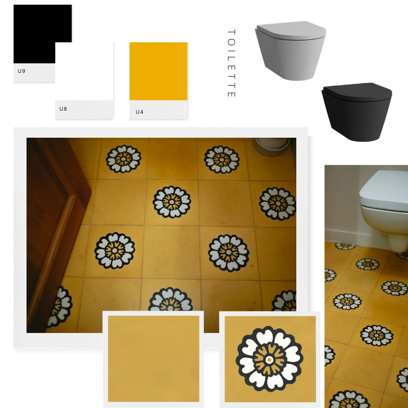 Cement Tiles • WC & Toilet